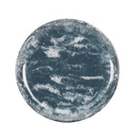 Thumbnail image #1 for Cal-Mil Reactive 22351-10-119 Round Coupe Melamine Plate, 10.75 in, Blue Gloss Case of 6