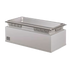 Thumbnail image #1 for Hatco Drop-In Rectangular Non-Insulated Heated Well with Auto-Fill and Drain, Full-Size Pan, Stainless Steel