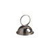 Thumbnail image #1 for Nickel-Plated Low-Profile Wire Loop Menu Clip / Card Holder with Round Bell Base
