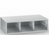Thumbnail image #1 for RATIONAL Open Front Base Storage Cabinet for iVario XL, 2 Compartments