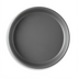 Thumbnail image #1 for Vollrath 6709HC 9-5/8 Inch Round Solid Tapered/Nesting Hard Coat Aluminum Pizza Pan
