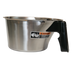 Thumbnail image #1 for BUNN Infusion Coffee Funnel Assembly with Black Handle, Stainless Steel