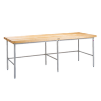 John Boos Stainless Steel Baker's Table Frame for 168 x 30 Inch Top