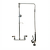 Thumbnail image #1 for BK Resources Optiflow 14-Inch Swing Arm Pre-Rinse Add-On Faucet Assembly, 8-Inch O.C. Splash Mount