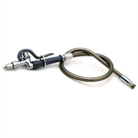 T&S Brass Pre-Rinse Spray Assembly with 44-Inch Flexible Stainless Steel Hose and Quick-Disconnect Jet Head