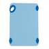 Thumbnail image #1 for Winco STATIKBoard Blue Rectangular Cutting Board with Rubber Grip Hook, 12 x 18 x 1/2 Inch