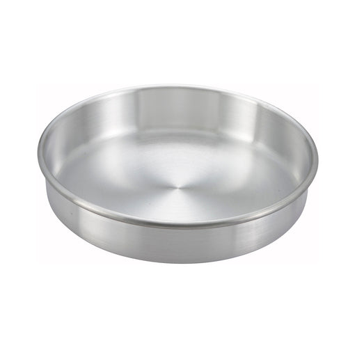Product image #1 for Winco ACP-093 9-Inch Round Aluminum Layer Cake Pan, 3-Inch High