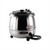 Thumbnail image #1 for CAC China 10.5 Qt Countertop Soup Warmer with Hinged Lid and Name Tags