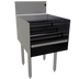 Thumbnail image #1 for Glastender Freestanding Underbar Liquor Steps, 18 Inch W x 24 Inch D, 4-Level Stainless Steel
