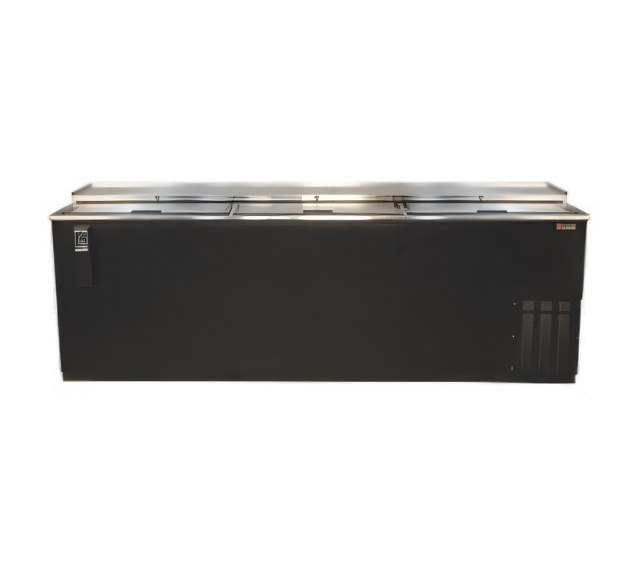 Product image #1 for Pro-Line Flat Top Deep Well Bottle Cooler, 95.2-Inch Wide, 69 Cu. Ft., Self-Contained Refrigeration