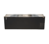 Pro-Line Flat Top Deep Well Bottle Cooler, 95.2-Inch Wide, 69 Cu. Ft., Self-Contained Refrigeration