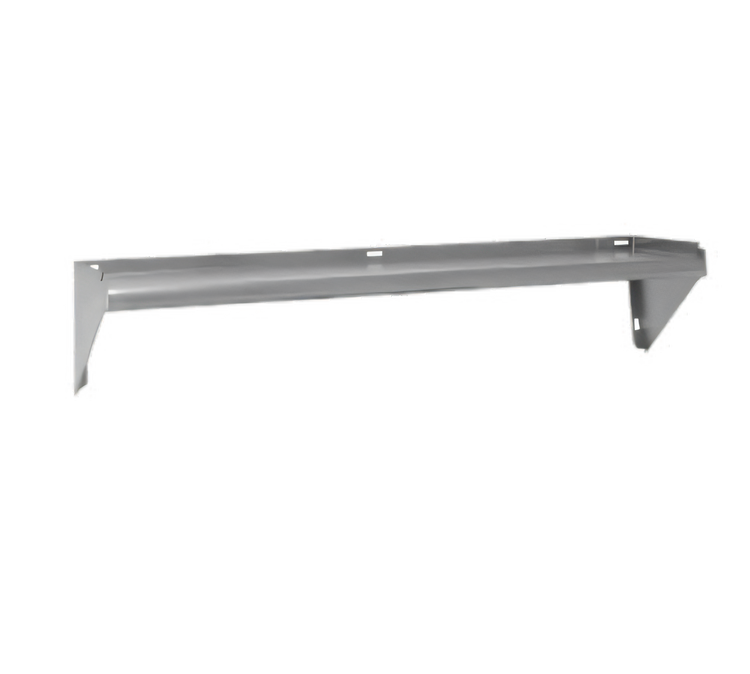 Product image #1 for Advance Tabco Special Value Series 48-Inch Wall-Mounted Tab-Lock Stainless Steel Shelf