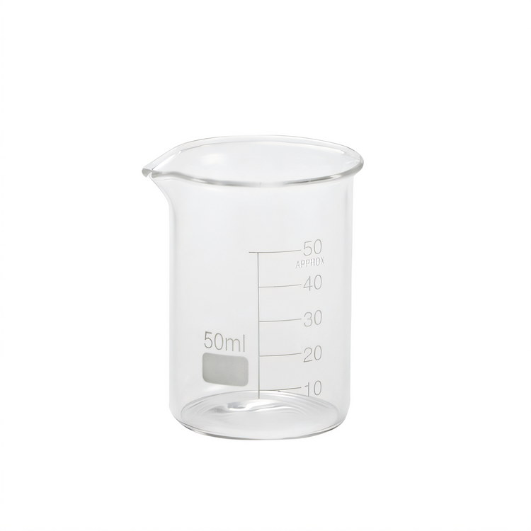 Product image #1 for American Metalcraft Chemistry Collection GBE2 1-3/4 oz Glass Beaker — Printed Capacity Marks, 1-3/4 Inch Diameter x 2-1/4 Inch Height