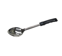 13-Inch Solid Basting Spoon with Stay-Cool Contoured Handle, Stainless Steel