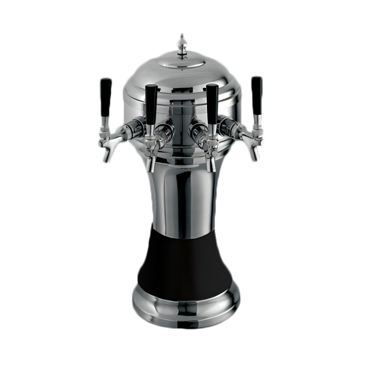 Product image #1 for Perlick Roma Countertop Glycol-Cooled 4-Faucet Draft Beer Tower