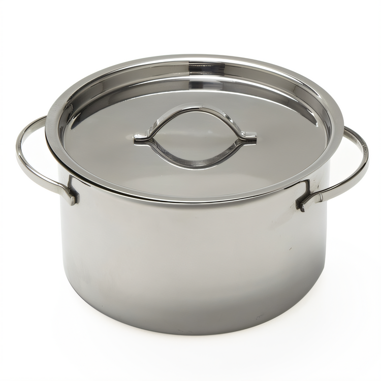 Product image #1 for American Metalcraft 24 oz Stainless Steel Mini Pot with Lid