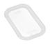 Thumbnail image #1 for Araven GN 1/4 Rectangular Transparent Airtight Silicone Food Pan Cover