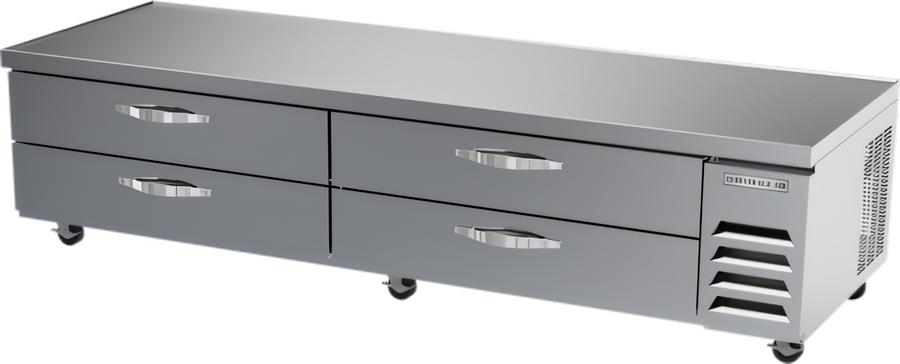 Product image #1 for Beverage-Air 96-Inch Four-Drawer Chef Base Freezer