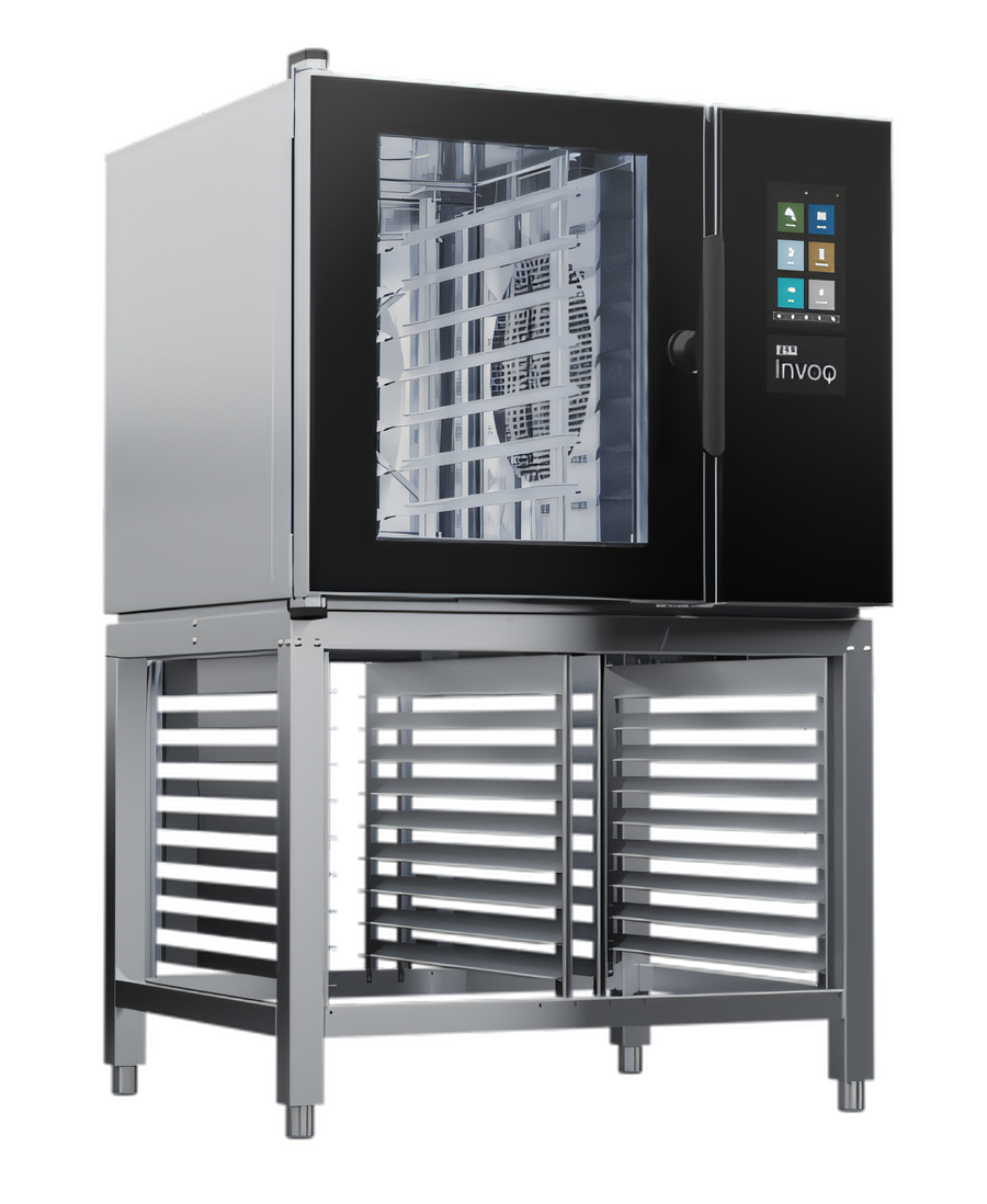 Product image #1 for Blodgett Invoq 61BE Countertop Electric Combi Oven Steamer with Boiler and Injection Steam, 6-1/1 GN