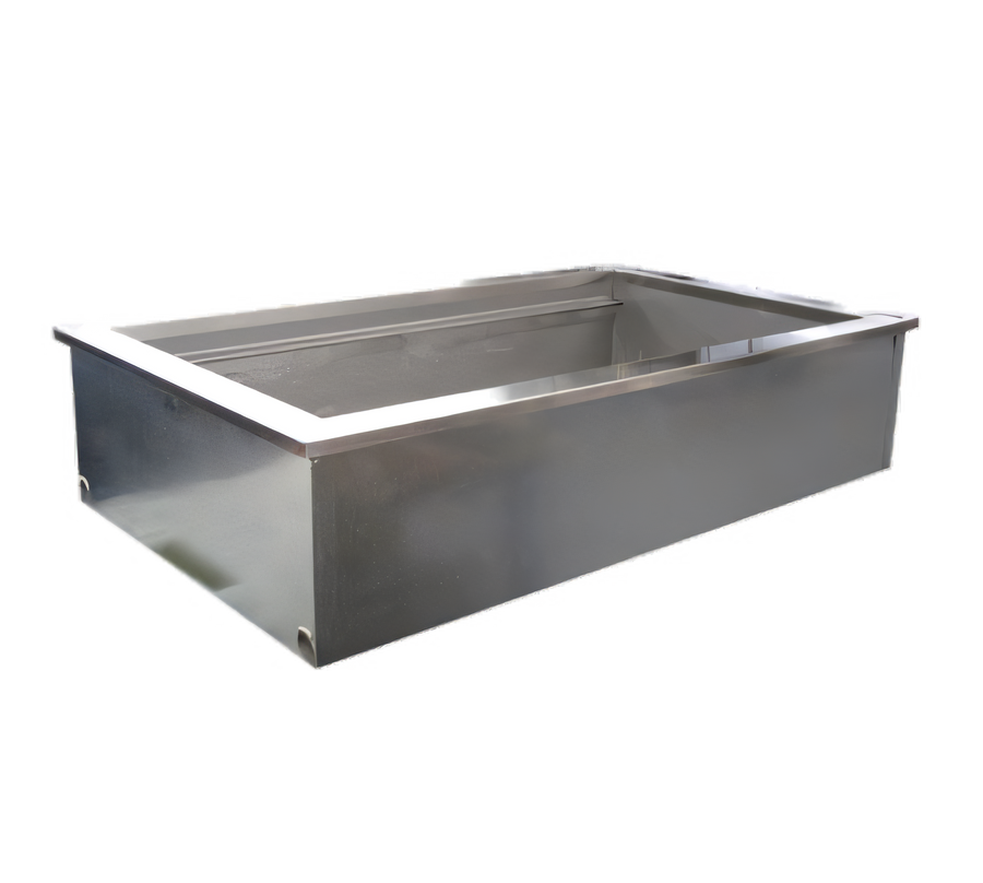 Product image #1 for Delfield Drop-In Ice Cooled Cold Pan, 6-Pan Capacity, Stainless Steel Top & Interior, 81-3/4-Inch Wide