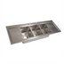 Thumbnail image #1 for BK Resources BK-DIS-1014-3-12T-PG Compartment Sinks