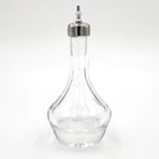 Thumbnail image #1 for Spill-Stop 800-20 Bitters Bottle, 3 oz., Glass, Stainless Steel Screw-On Dasher Cap, 5-3/4"H x 2-3/4" Diameter