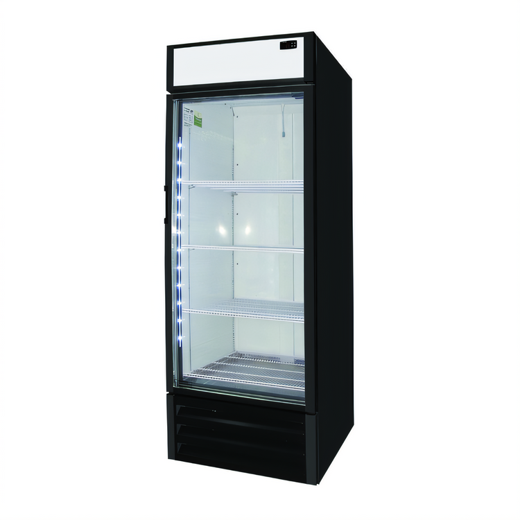 Product image #1 for Excellence VF-23 30-Inch One-Section Glass Door Freezer Merchandiser, 24.0 Cu. Ft., Bottom-Mount Self-Contained
