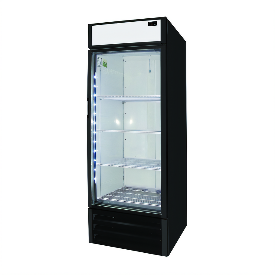 Product image #1 for Excellence VF-23 30-Inch One-Section Glass Door Freezer Merchandiser, 24.0 Cu. Ft., Bottom-Mount Self-Contained