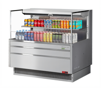 Turbo Air 48-Inch Low-Profile Horizontal Open Display Merchandiser, 10.2 Cu. Ft., Self-Contained Refrigeration