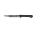 Thumbnail image #1 for Deluxe Black Steer Stamped Steak Knife with Serrated Stainless Steel Blade