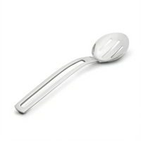 Vollrath Miramar Contemporary Slotted Serving Spoon, 11.42-Inch Stainless Steel