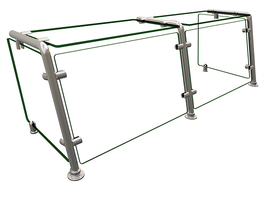 Product image #1 for Hatco EP21-04815 Flav-R-Shield™ Stainless Steel Shelving