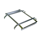 Thumbnail image #1 for BK Resources BK-SDTS-1824 18 x 24 Inch 304 Stainless Steel Tray Slide Rack Guide