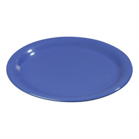 Sierrus™ 6-1/2 Inch Round Narrow Rim Melamine Pie Plate, Ocean Blue