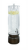 Thumbnail image #1 for Cal-Mil Heritage Round Single Beverage Dispenser with Dark Stained Oak Curved Base and Acrylic Container