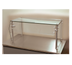 Thumbnail image #1 for Advance Tabco Sleek Shield Self-Service Single-Sided Glass Top Food Shield with Adjustable Front Glass, 36 x 18 x 18 Inches