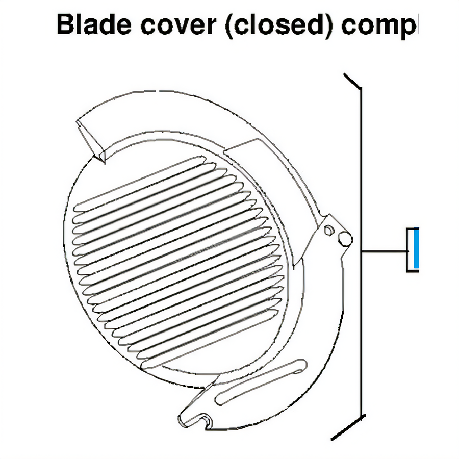 Product image #1 for Bizerba GSP Series Slicer Blade Cover Replacement Assembly