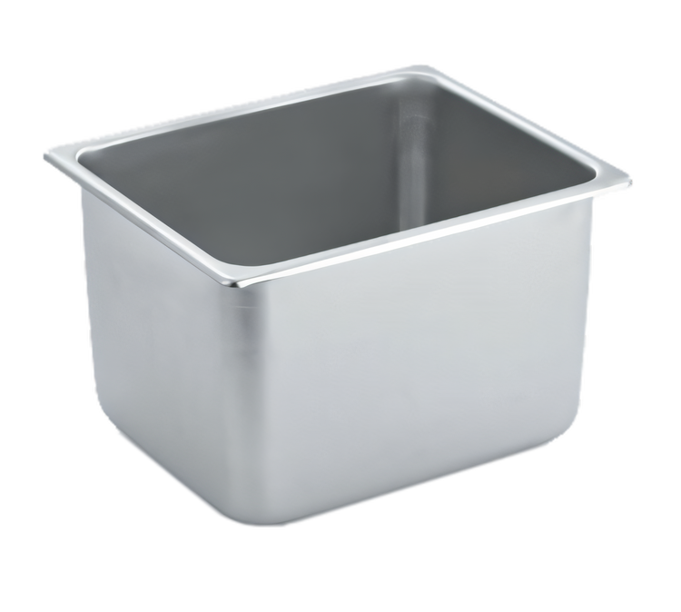 Product image #1 for Vollrath 1/2 Size Solid Steam Table Pan, 8-Inch Deep, 14-1/8 Quart, 20 Gauge 300 Series Stainless Steel
