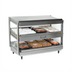 Thumbnail image #1 for Nemco 30-Inch Countertop Electric Hot Food Shelf Merchandiser with Dual Slanted Shelves, Stainless Steel Exterior