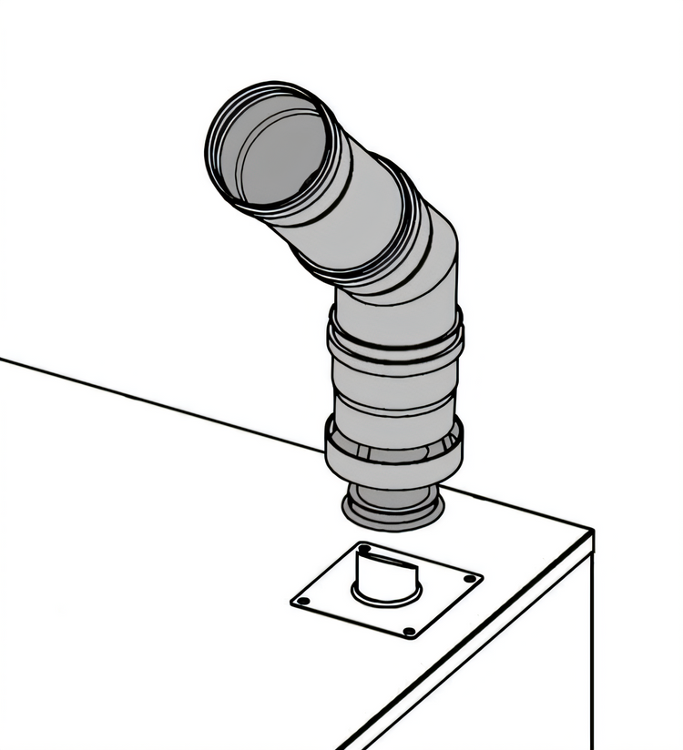 Product image #1 for Lainox Naboo Condensate Vapour Conveyor Kit