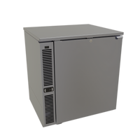 Glastender One-Zone Side-Serviced Low-Profile Undercounter Cooler, 28 Inch Wide, 1 Section