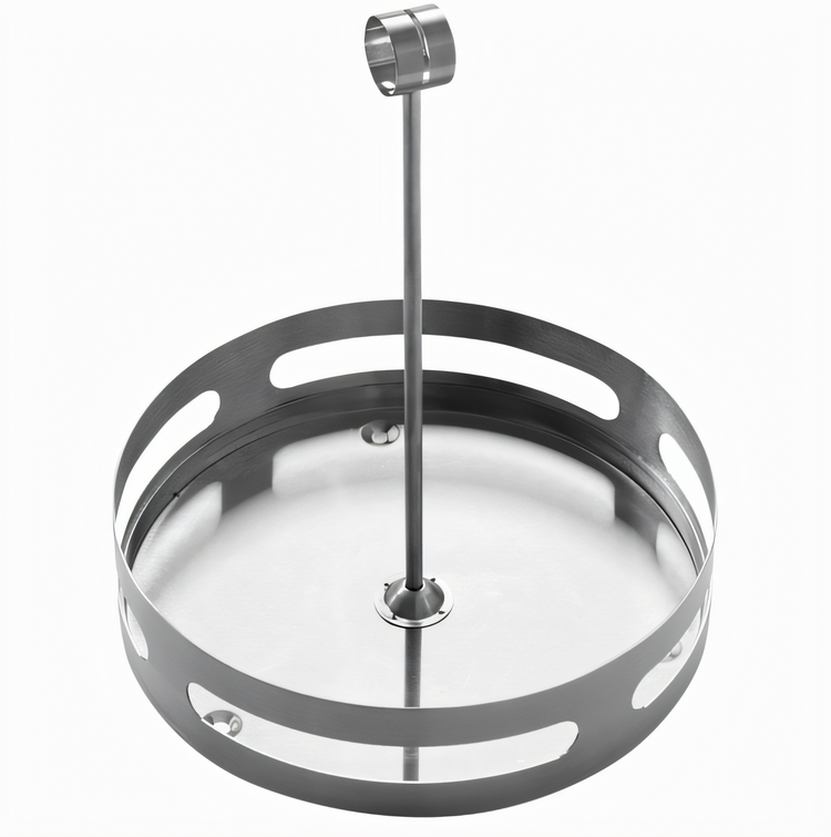 Product image #1 for American Metalcraft Round Stainless Steel Condiment Rack, 7-3/4 Inch Dia. x 9-1/2 Inch H