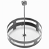 Thumbnail image #1 for American Metalcraft Round Stainless Steel Condiment Rack, 7-3/4 Inch Dia. x 9-1/2 Inch H