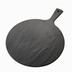 Thumbnail image #1 for American Metalcraft Black Faux Slate Melamine Round Serving Peel with Handle, 15-Inch