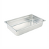 Thumbnail image #1 for Winco Full-Size 4-Inch Deep Straight-Sided Steam Table Hotel Pan, 25 Gauge 18/8 Stainless Steel