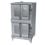 Thumbnail image #1 for Garland Signature MCO-ES-20-S-SIGNATURE Full-Size Double-Deck Electric Convection Oven, Solid-State Controls, 24-Inch Cavity, Window Doors