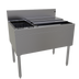 Thumbnail image #1 for Glastender Underbar Combo Ice Bin/Cocktail Unit, 36 Inch Wide x 24 Inch Deep, Left Bottle Well, 10-Circuit Cold Plate