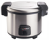 Thumbnail image #1 for Winco RC-S301 Countertop 30-Cup Electric Rice Cooker/Warmer with Hinged Lid