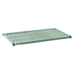 Thumbnail image #1 for Metro Super Erecta Pro PR1854NK3 54"W x 18"D Vented Polymer Shelf with Removable Mat and Green Epoxy-Coated Frame