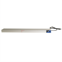 BK Resources 72-Inch Stainless Steel Heat Strip Warmer with Toggle Control